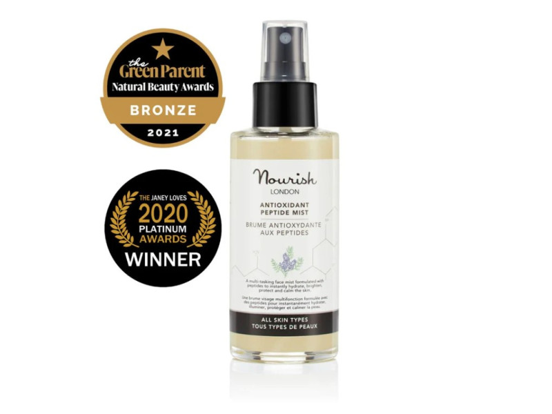 Nourish London Antioxidant Peptide Face Mist – Βιολογικό Mist Προσώπου Με Πεπτίδια & Αντιοξειδωτική Δράση