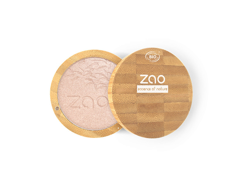 Zao Organic Shine-Up Powder - Βιολογική πούδρα λάμψης & highlighter