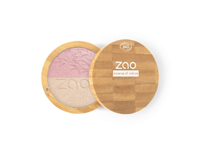 Zao Organic Shine-Up Powder - Βιολογική πούδρα λάμψης & highlighter