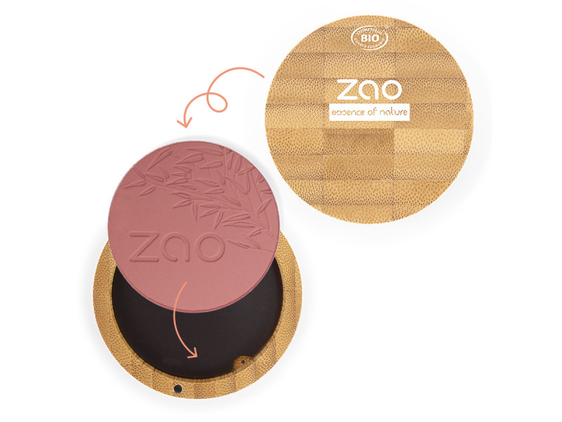 Zao Organic Compact Blush – Βιολογικό compact ρουζ με φυσικό, φωτεινό αποτέλεσμα