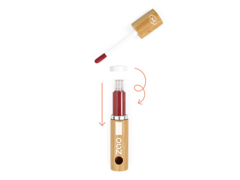 Zao Organic Lip Ink – Βιολογικό Υγρό Ματ Κραγιόν Μεγάλης Διάρκειας