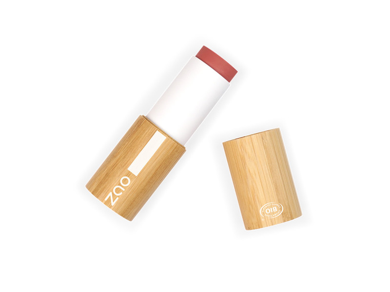Zao Organic Blush Stick – Βιολογικό κρεμώδες ρουζ σε στικ για φυσικό, υγιές χρώμα