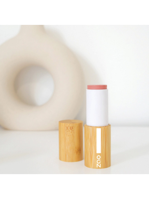 Zao Organic Blush Stick – Βιολογικό κρεμώδες ρουζ σε στικ για φυσικό, υγιές χρώμα