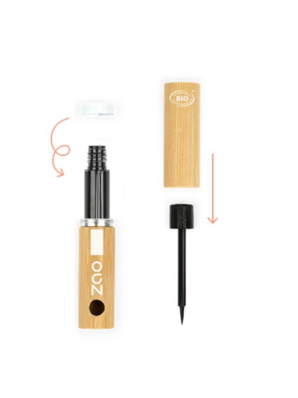 Zao Organic Eye Liner Felt Tip – Βιολογικό Eyeliner ακριβείας, μακράς διάρκειας