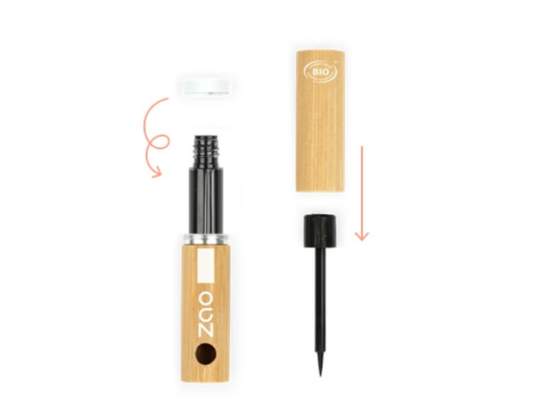 Zao Organic Eye Liner Felt Tip – Βιολογικό Eyeliner ακριβείας, μακράς διάρκειας