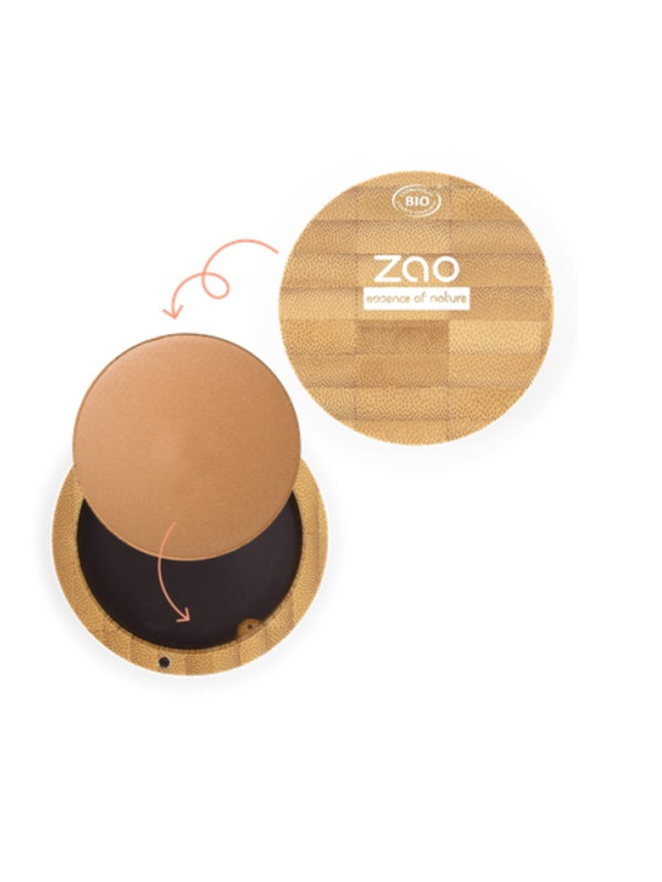 Zao Organic Mineral Cooked Powder – Βιολογική baked πούδρα για ηλιοκαμένο & ομοιόμορφο αποτέλεσμα