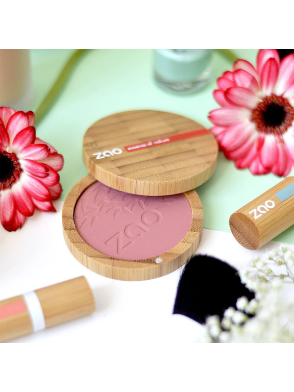 Zao Organic Compact Blush – Βιολογικό compact ρουζ με φυσικό, φωτεινό αποτέλεσμα
