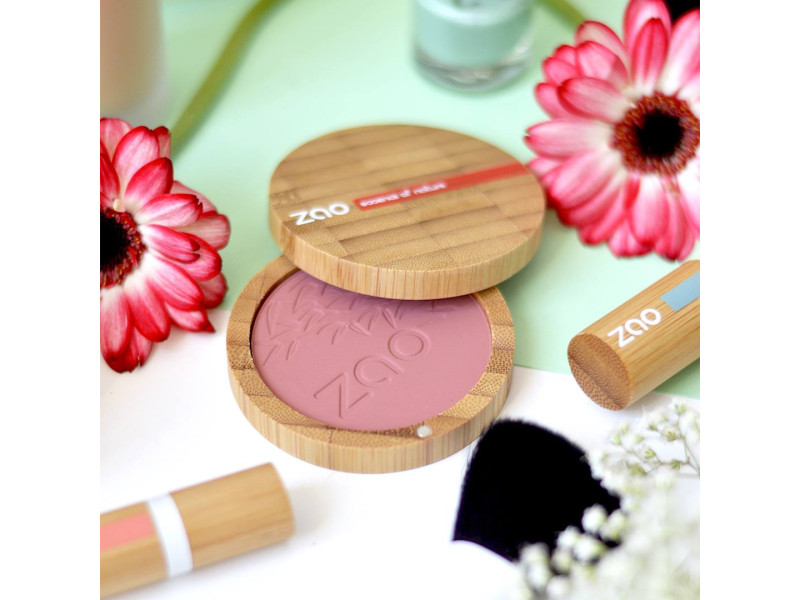 Zao Organic Compact Blush Refill– Βιολογικό compact ρουζ με φυσικό, φωτεινό αποτέλεσμα (Ανταλλακτικό)