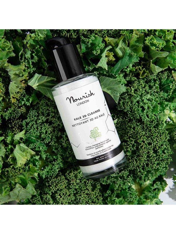 Nourish London Kale 3D Cleanser - Βιολογικό Καθαριστικό Προσώπου Με Eκχύλισμα Kale