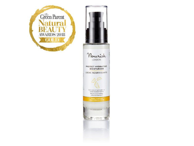 Nourish London Protect Hydrating Moisturiser - Φυσική Ενυδατική Κρέμα Προσώπου Για Κανονική & Ξηρή Επιδερμίδα
