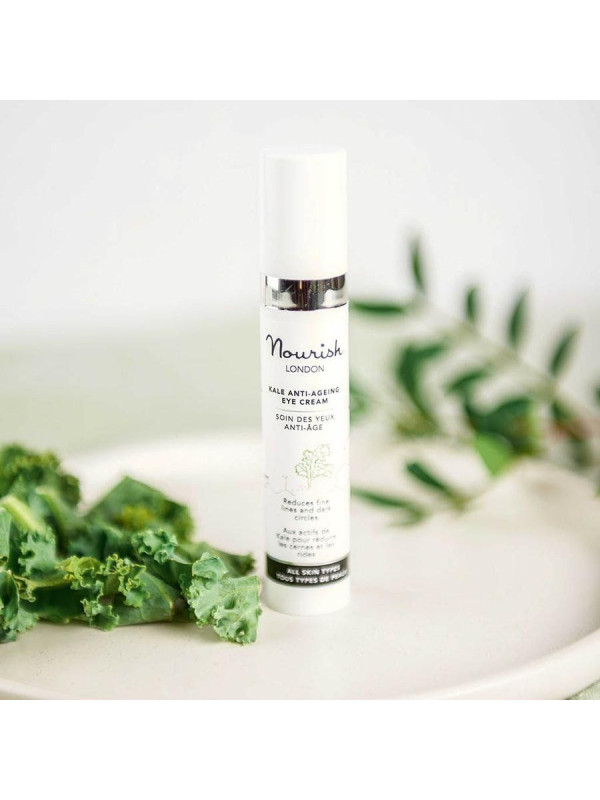 Nourish London Kale Anti-Ageing Eye Cream– Βιολογική Κρέμα Ματιών Με Εκχύλισμα Kale Για Αντιγήρανση
