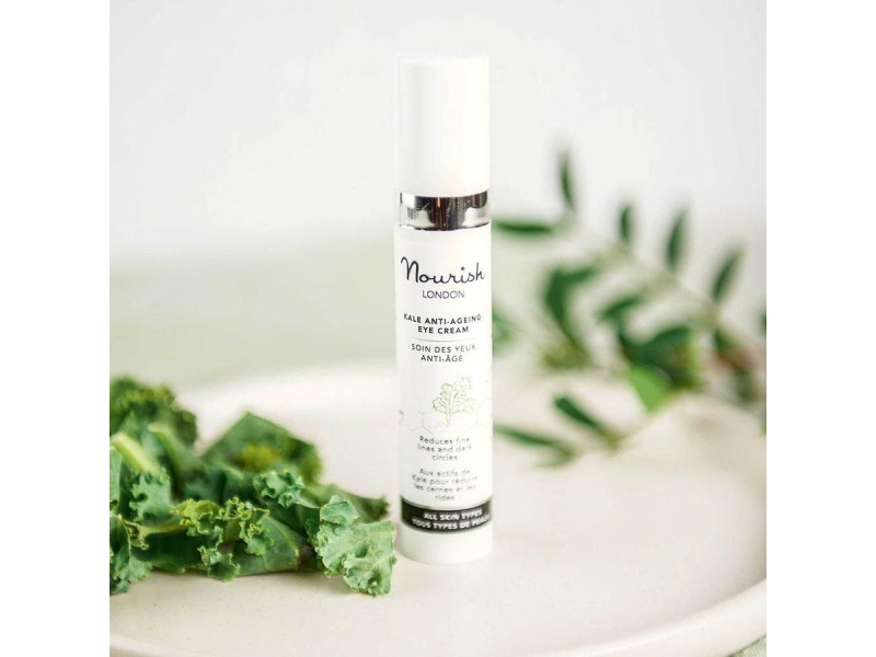 Nourish London Kale Anti-Ageing Eye Cream– Βιολογική Κρέμα Ματιών Με Εκχύλισμα Kale Για Αντιγήρανση