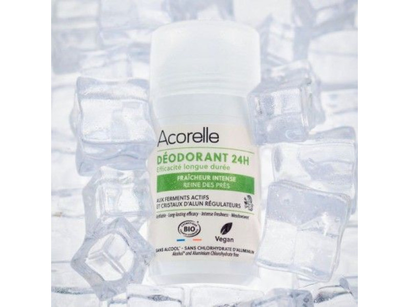Acorelle Certified Organic Deodorant Roll-on Long Lasting - Βιολογικό Αποσμητικό Roll-on Μακράς Διάρκειας, 50ml