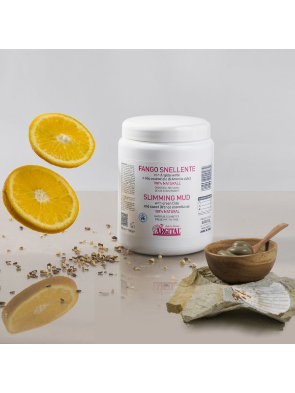 ARGITAL Slimming Mud – Φυσική Mάσκα Αδυνατίσματος & Κατά της Κυτταρίτιδας, 1000ml
