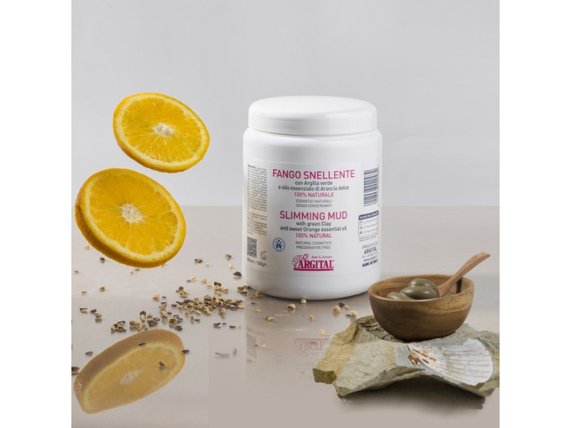 ARGITAL Slimming Mud – Φυσική Mάσκα Αδυνατίσματος & Κατά της Κυτταρίτιδας, 1000ml