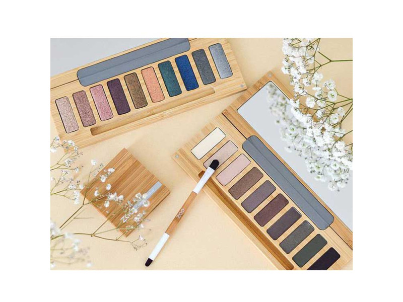 Zao Organic Palette Clin d’Oeil – Παλέτα Βιολογικών σκιών με 10 Ματ Αποχρώσεις