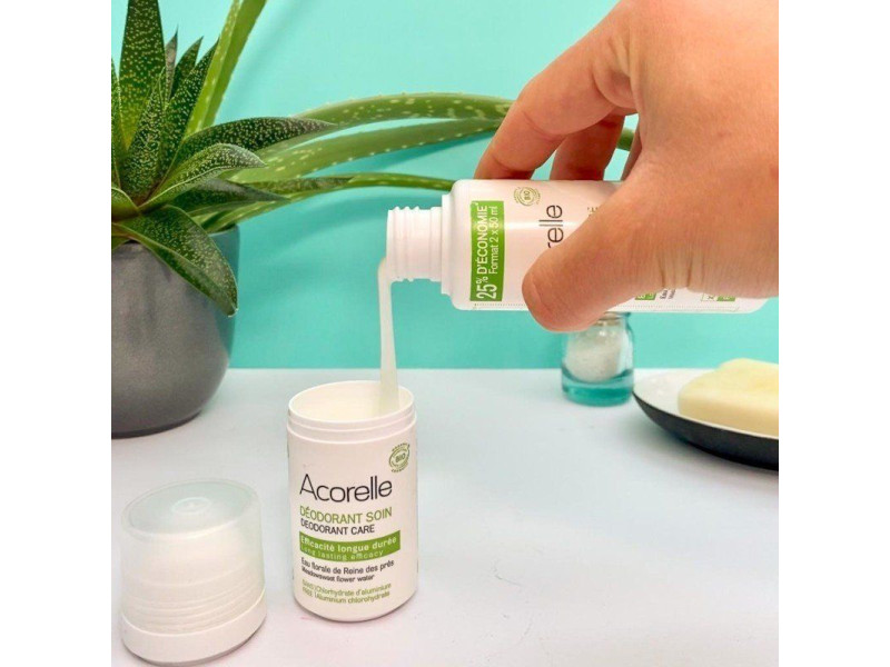 Acorelle Certified Organic Deodorant Roll-on Long Lasting - Βιολογικό Αποσμητικό Roll-on Μακράς Διάρκειας, 50ml