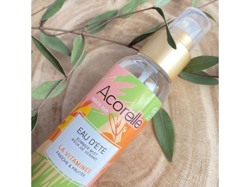 Acorelle Certified Organic Summer Mist, "La Vitaminée" - Βιολογικό, Αρωματικό, Kαλοκαιρινό Body Mist, 100ml