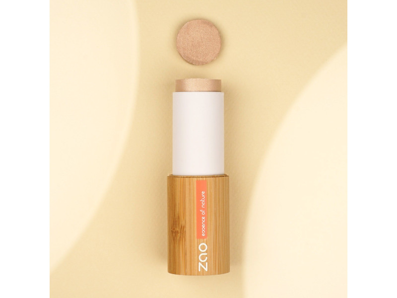 Zao Organic Shine-Up Stick 315 - Βιολογικό κρεμώδες highlighter σε stick