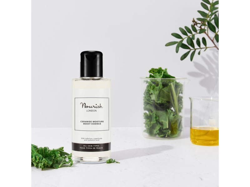 Nourish London Ceramide Moisture Boost Essence – Φυσική Essence Προσώπου Με Ceramides Για Ενυδάτωση
