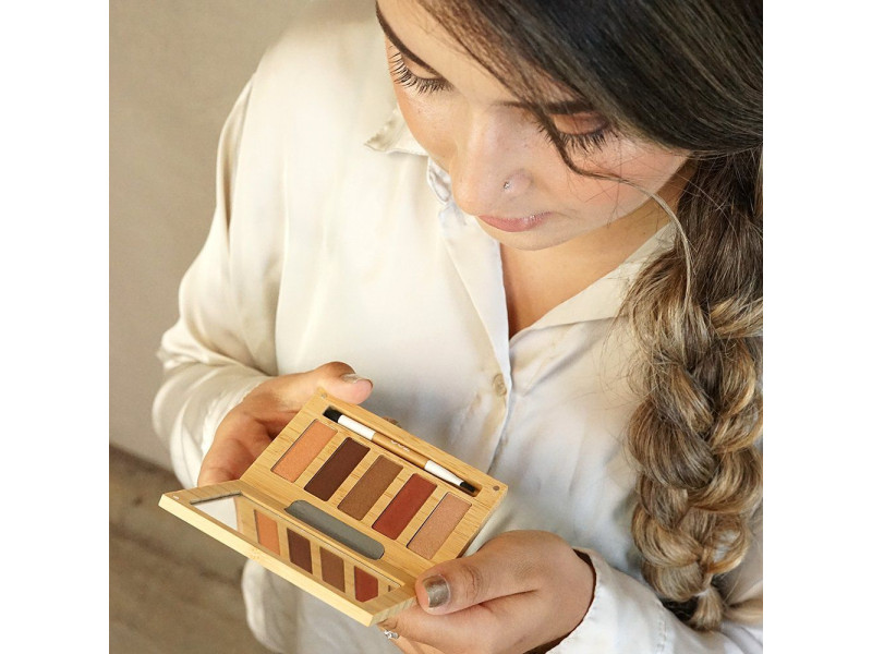 Zao Organic Palette Spicy Chic – Παλέτα Βιολογικών Σκιών με 5 Αποχρώσεις