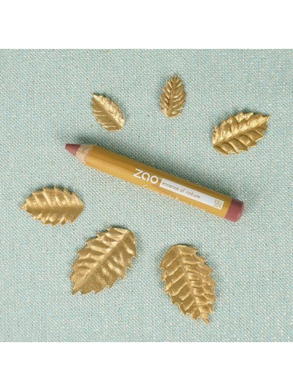 Zao Organic Jumbo Lip and Cheek Pencil – Μολύβι για χείλη και μάγουλα με βιολογική πιστοποίηση
