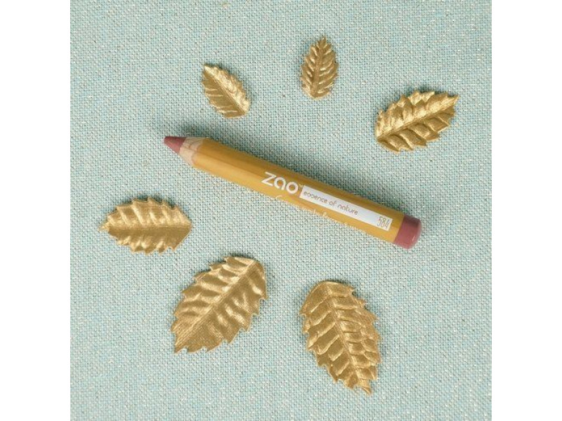 Zao Organic Jumbo Lip and Cheek Pencil – Μολύβι για χείλη και μάγουλα με βιολογική πιστοποίηση