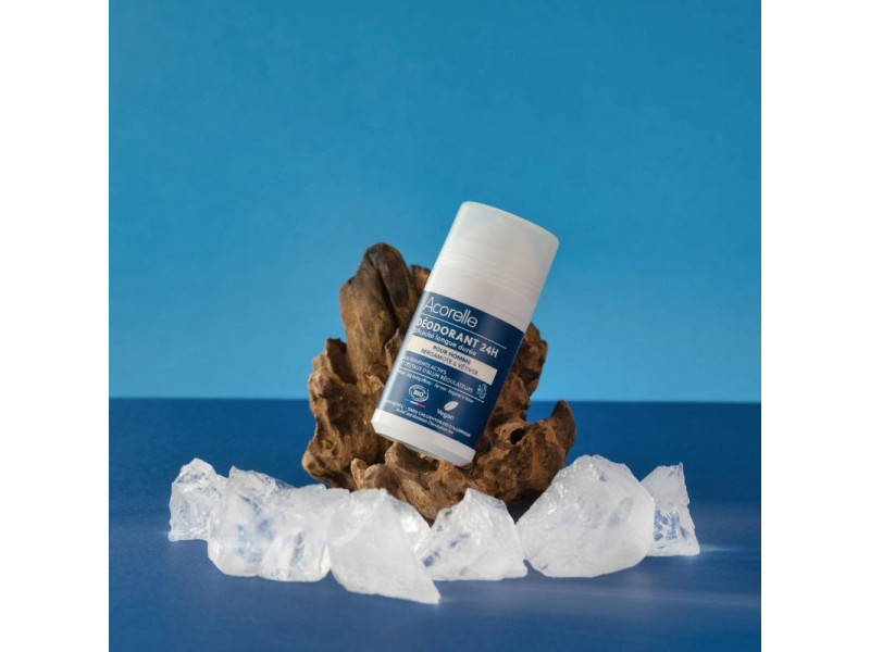 Acorelle Certified Organic Deodorant Roll-on For Men - Βιολογικό Αποσμητικό Μακράς Διάρκειας για άνδρες, 50ml