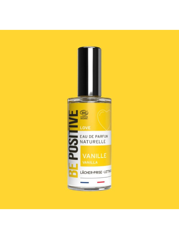 Acorelle Certified Organic LOVE Eau de Parfum Vanilla - Βιολογικό άρωμα για χαλάρωση και ηρεμία, 50 ml