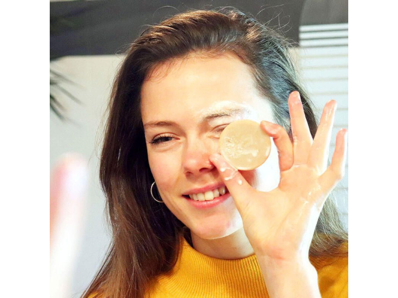 Lamazuna Solid Make-Up Remover – Βιολογικό Στερεό Ντεμακιγιάζ Προσώπου