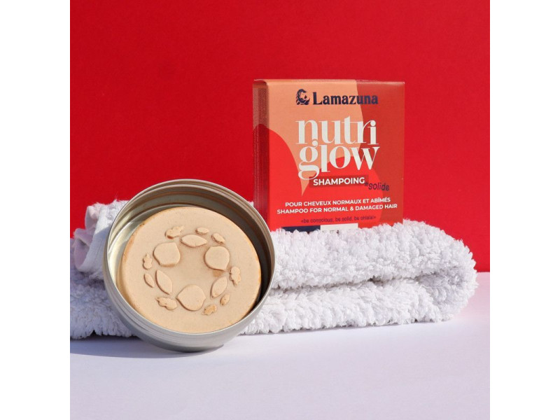 Lamazuna Solid Shampoo Nutri Glow – Normal & Damaged Hair