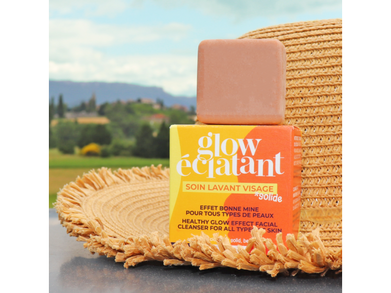 Lamazuna Solid Facial Cleanser Healthy Glow – Φυσικό Στερεό Καθαριστικό Προσώπου Για Λάμψη