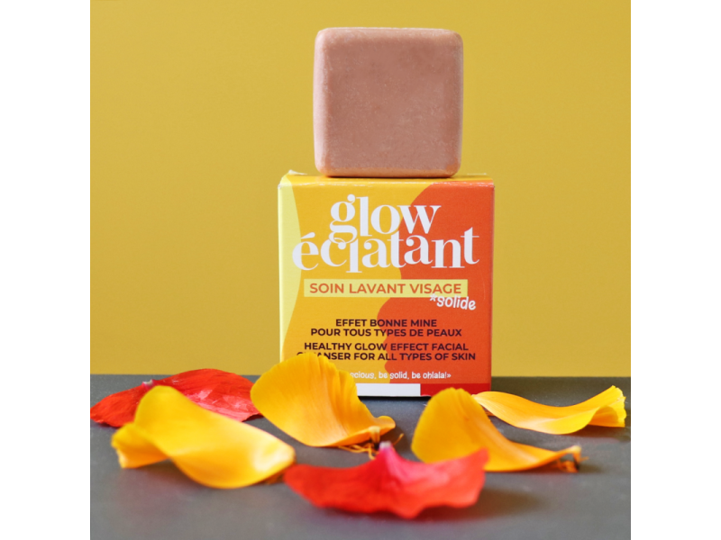 Lamazuna Solid Facial Cleanser Healthy Glow – Φυσικό Στερεό Καθαριστικό Προσώπου Για Λάμψη