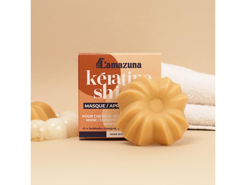 Lamazuna Solid Keratin shine - mask & conditioner