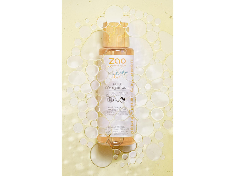 Zao Organic Skin Intuitive Cleansing Oil – Βιολογικό Καθαριστικό λάδι για ξηρή, ευαίσθητη & μικτή επιδερμίδα