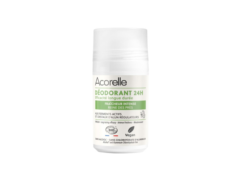 Acorelle Certified Organic Deodorant Roll-on Long Lasting - Βιολογικό Αποσμητικό Roll-on Μακράς Διάρκειας, 50ml