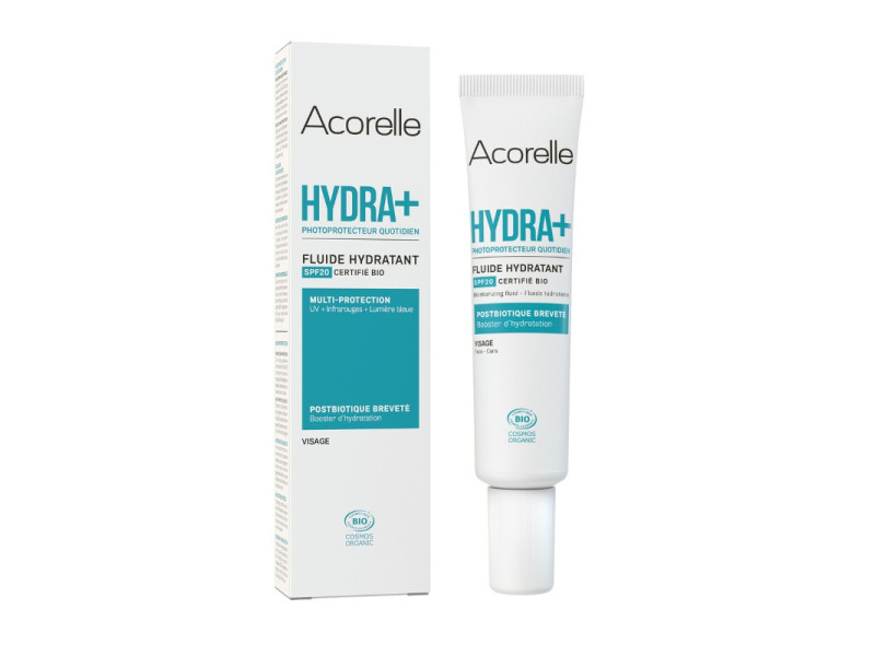 Acorelle Certified Organic Hydra & Moisturizing Face Cream SPF20 - Βιολογική, Ενυδατική Κρέμα Προσώπου, 40ml