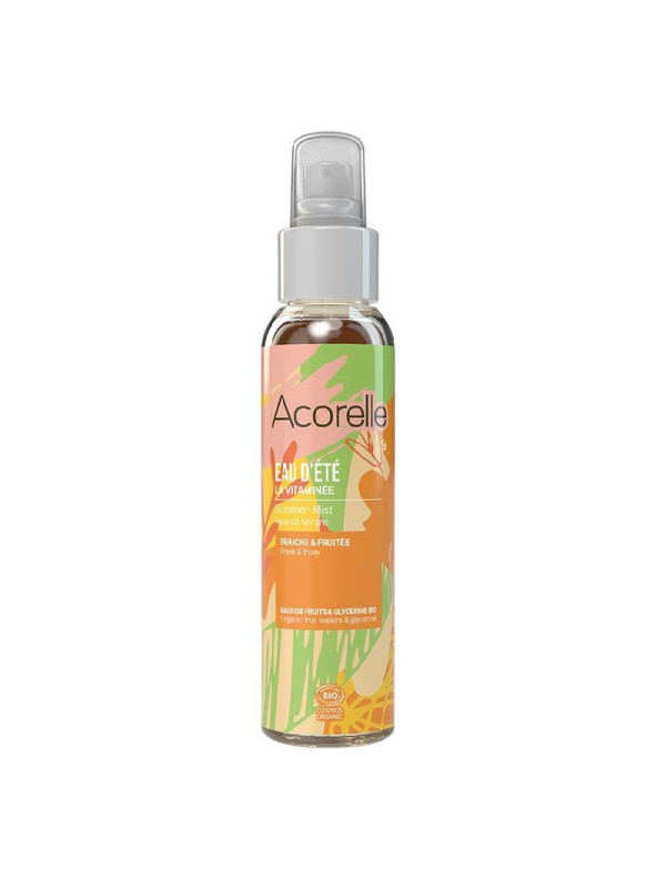 Acorelle Certified Organic Summer Mist, "La Vitaminée" - Βιολογικό, Αρωματικό, Kαλοκαιρινό Body Mist, 100ml