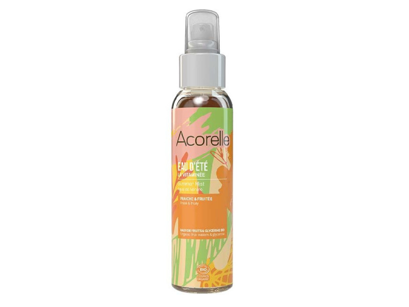 Acorelle Certified Organic Summer Mist, "La Vitaminée" - Βιολογικό, Αρωματικό, Kαλοκαιρινό Body Mist, 100ml