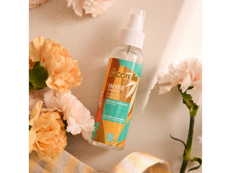 Acorelle Certified Organic Summer Mist "The Original" - Βιολογικό, Αρωματικό, Kαλοκαιρινό Body Mist, 100ml