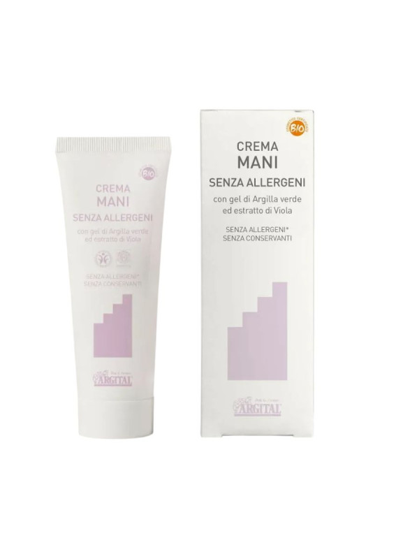 ARGITAL Allergen Free Hand Cream - Φυσική Υποαλλεργική Κρέμα Χεριών για Ευαίσθητο Δέρμα , 50ml