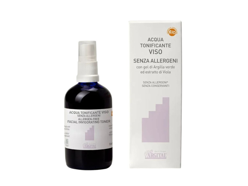 ARGITAL Allergen Free Violet Tonic Water - Φυσικό Υποαλλεργικό Τονωτικό Προσώπου Βιολέτας για Ευαίσθητη Επιδερμίδα, 100ml