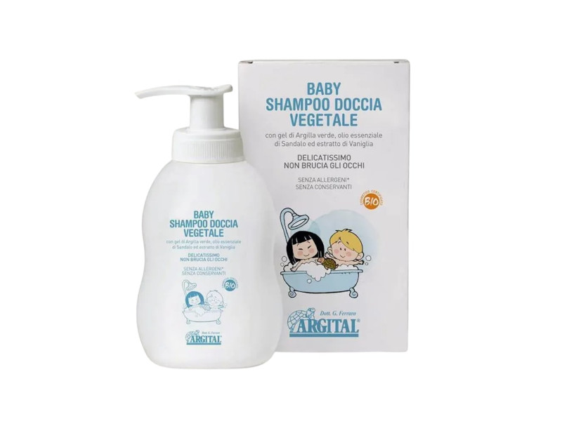 ARGITAL Baby Shampoo & Shower Gel – Φυσικό Παιδικό Σαμπουάν & Αφρόλουτρο, 250ml