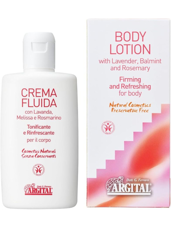 ARGITAL Fluid Cream – Φυσική Τονωτική & Δροσιστική Κρέμα Σώματος, 200 ml