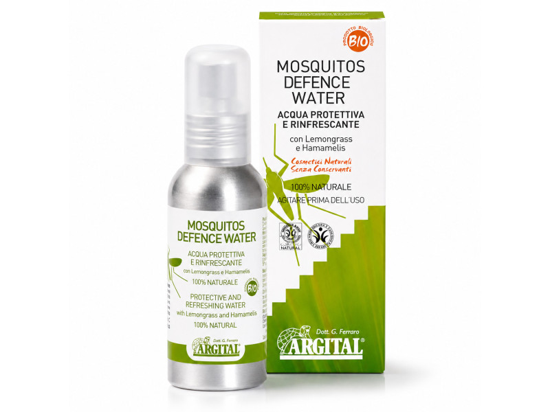 ARGITAL Mosquitos Defence Water – Φυσικό Προστατευτικό & Δροσιστικό Νερό κατά των Κουνουπιών, 90 ml