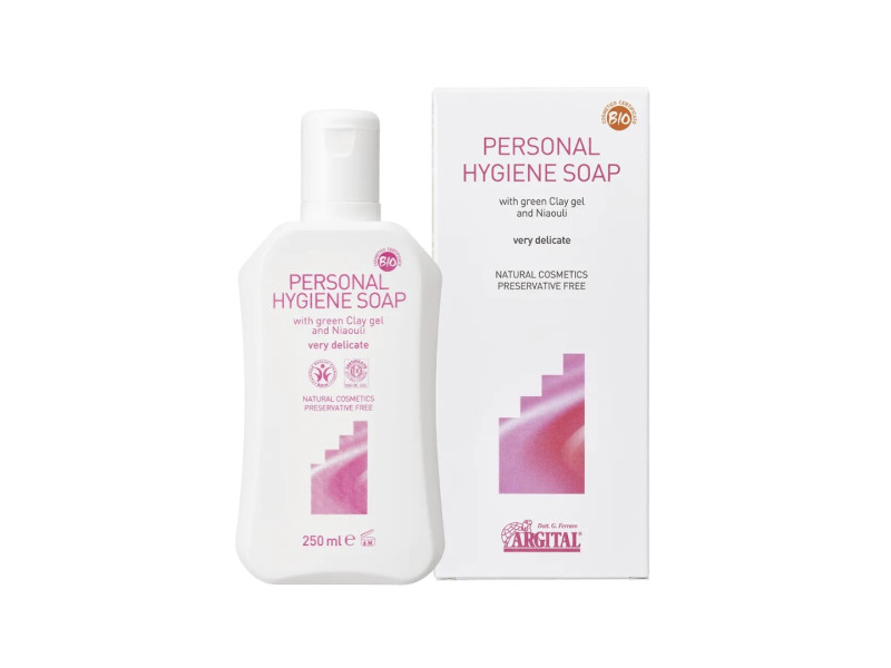 ARGITAL Personal Hygiene Soap – Φυσικό Σαπούνι για τον καθαρισμό της ευαίσθητης περιοχής, 250ml