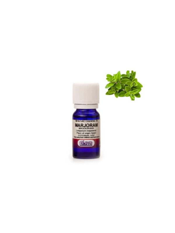 ARGITAL Essential Oil Marjoram – Φυσικό Θερμαντικό Αιθέριο Έλαιο Μαντζουράνας για Χαλάρωση & Ευεξία, 10 ml