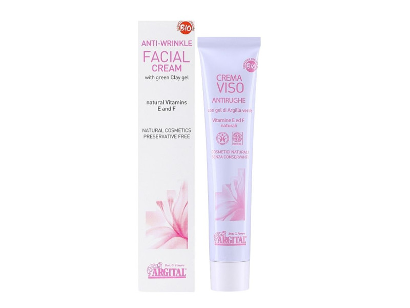 ARGITAL Anti-Wrinkle Face Cream – Φυσική Αντιρυτιδική Κρέμα Προσώπου, 50ml