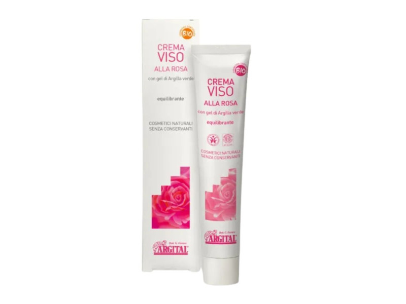 ARGITAL Anti-Wrinkle Face Cream with Rose – Φυσική Αντιρυτιδική Κρέμα Προσώπου με Τριαντάφυλλο, 50ml
