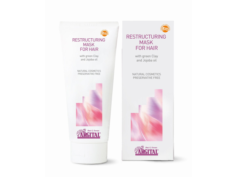 ARGITAL Restructuring Hair Mask – Φυσική Mάσκα Αναδόμησης Μαλλιών, 200ml